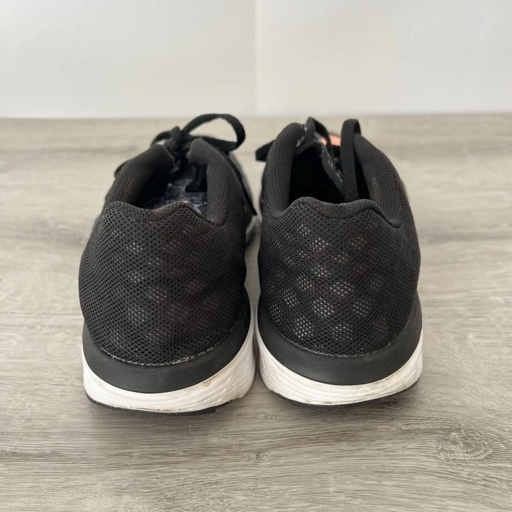 Nike FS Lite Run 3 Black Pink Running Shoes Womens Size 9 819167-005